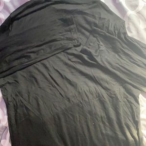 black long sleeve shirt